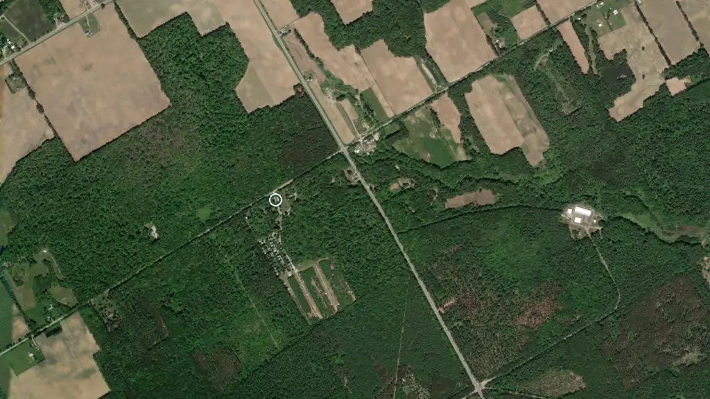 Aerial view of The Point Resort and surroundings
