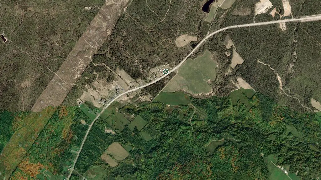 Aerial view of Camping le Charmeur and surroundings
