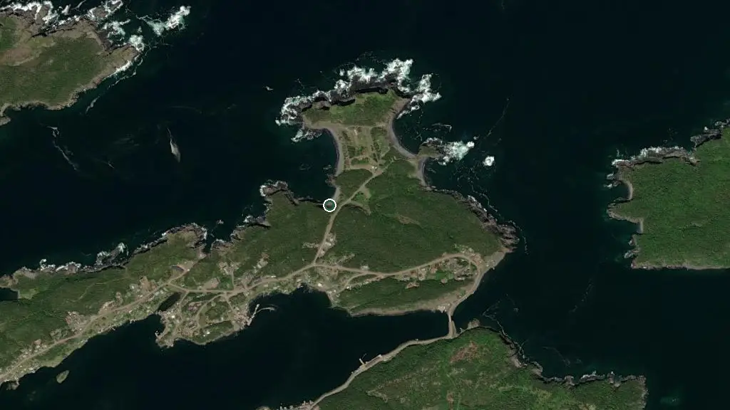 Aerial view of Oceanview Park and surroundings