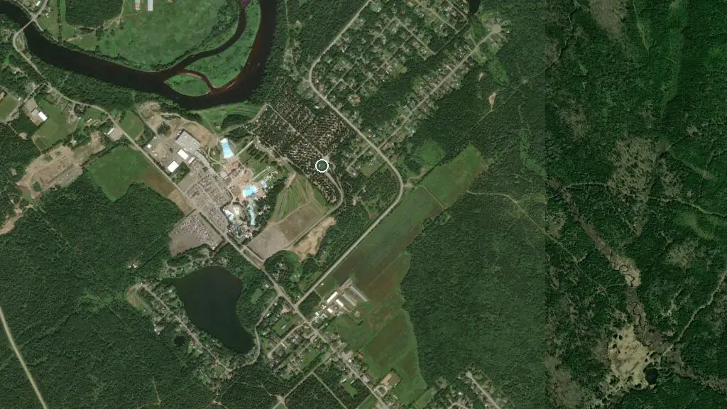Aerial view of Coolbox - Valcartier and surroundings
