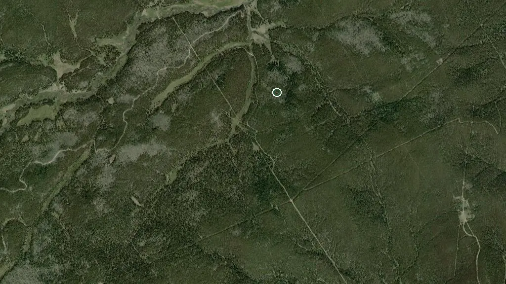 Aerial view of Fallen Timber South Prov Rec Area and surroundings