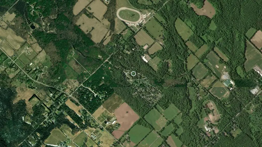 Aerial view of Lawson Park and surroundings