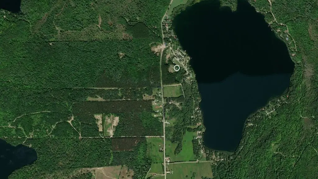 Aerial view of Pin du Nord and surroundings