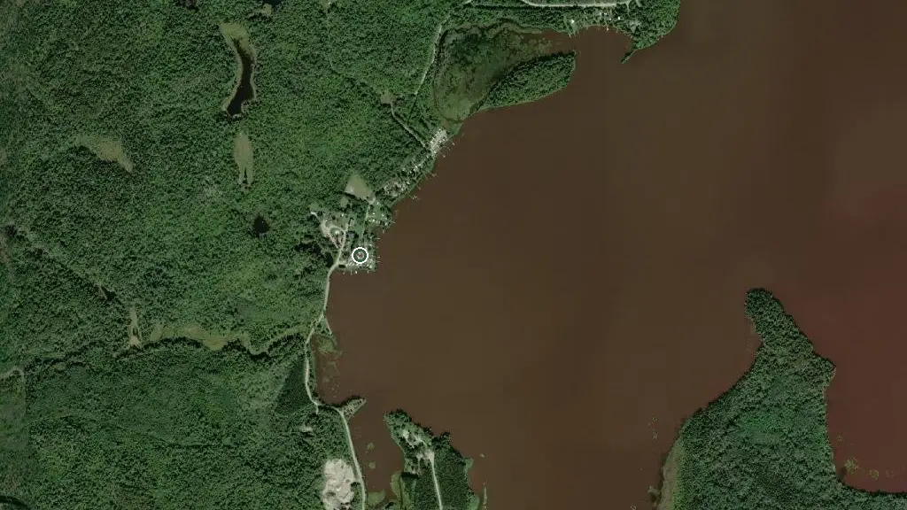 Aerial view of Domaine De La Gillies Bay and surroundings