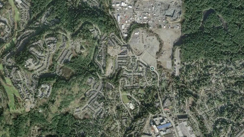 Aerial view of All Fun Recreation Park and surroundings