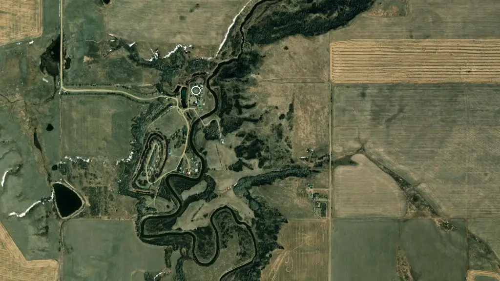 Aerial view of Seasonal Sites and surroundings
