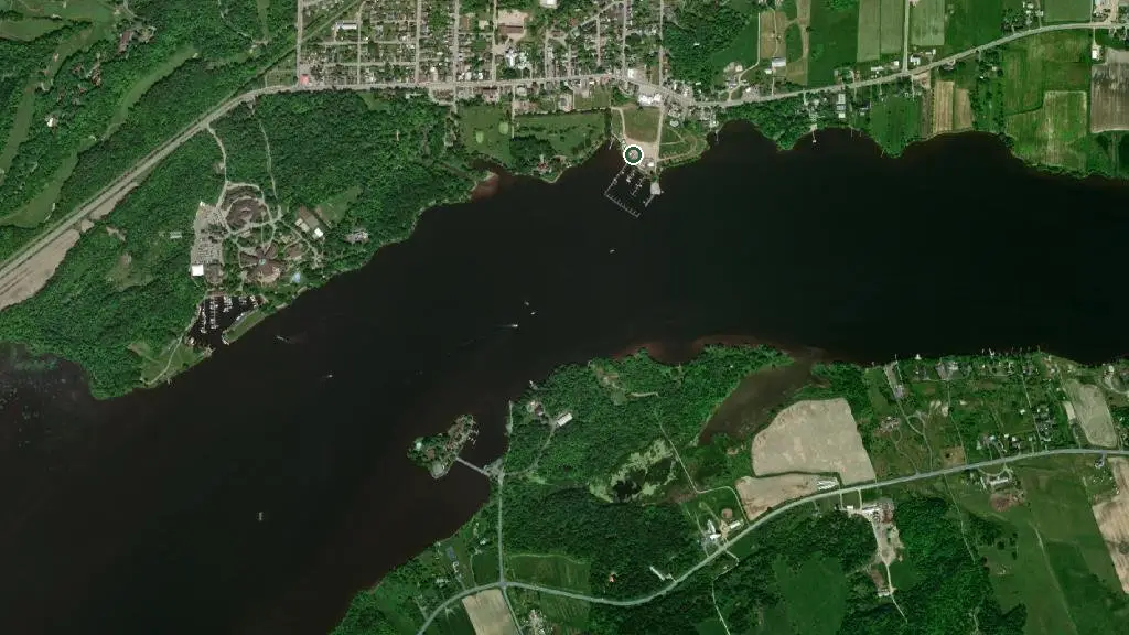 Aerial view of Zone VR and surroundings