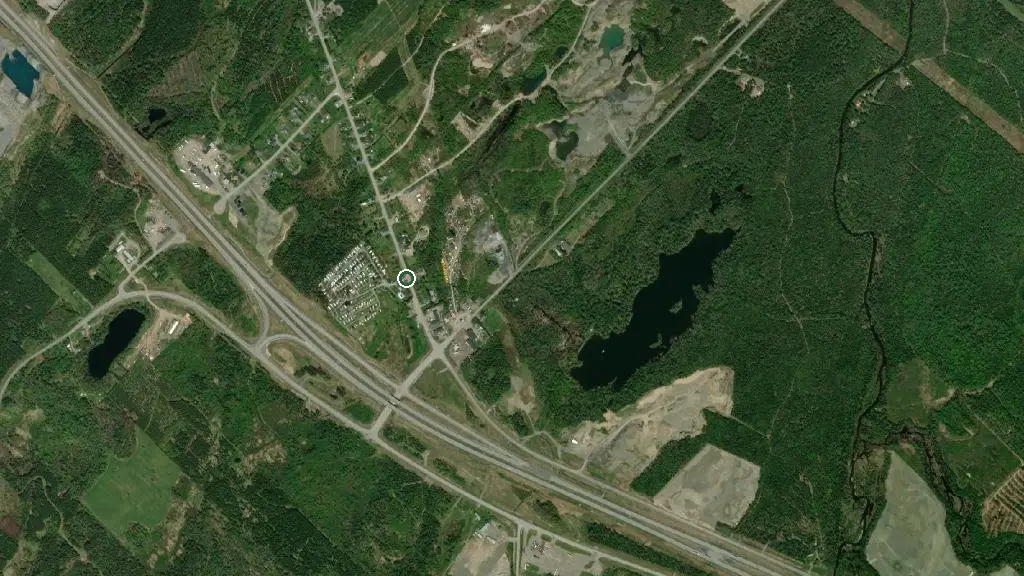 Aerial view of Camping Lido and surroundings