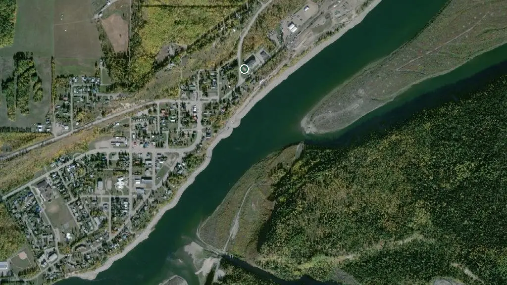 Aerial view of Lynx Creek RV Park and surroundings
