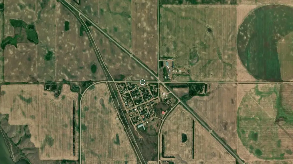 Aerial view of Danielson Provincial Park and surroundings