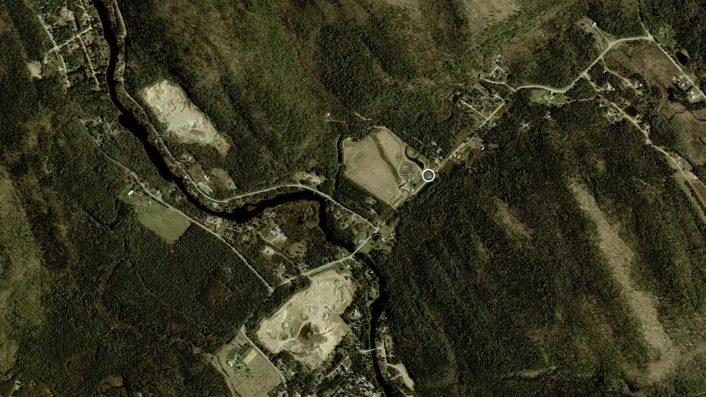 Aerial view of Camping le Gollé Goulu and surroundings