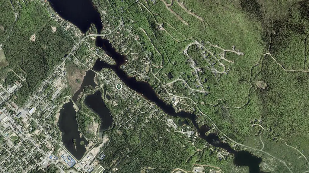 Aerial view of Camping St-Donat | 100% saisonniers and surroundings