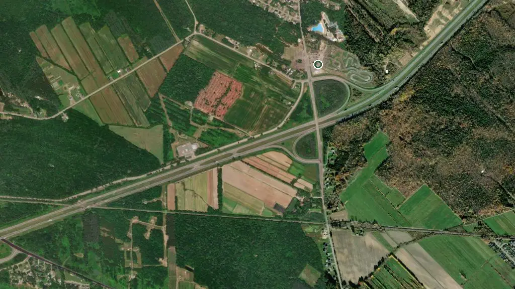 Aerial view of Coolbox - H2o and surroundings