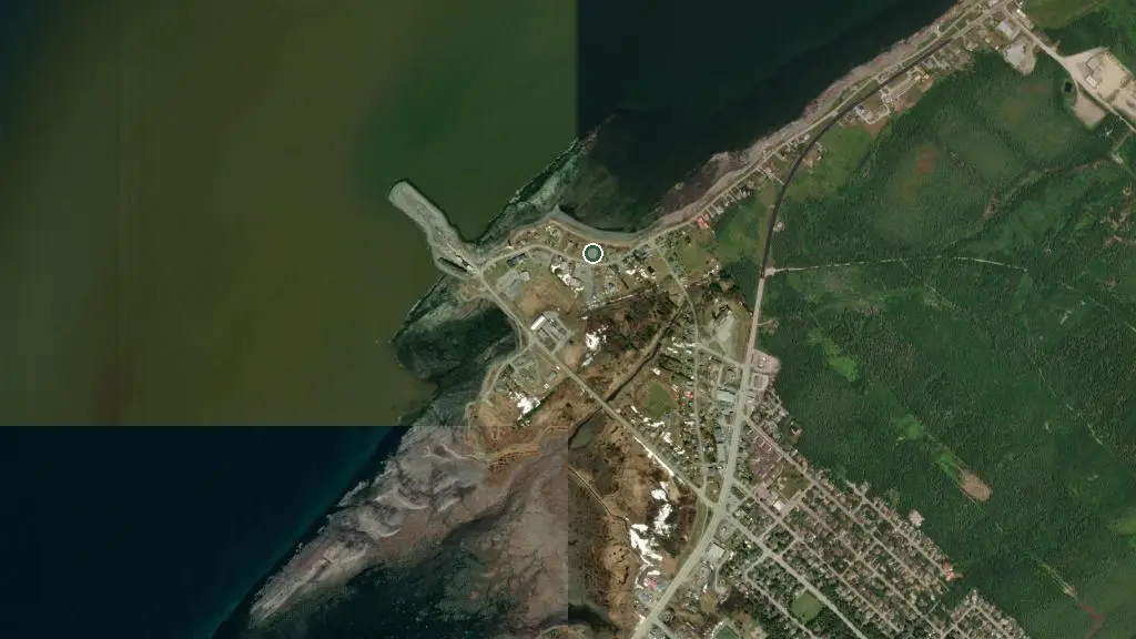 Aerial view of Place du Phare and surroundings