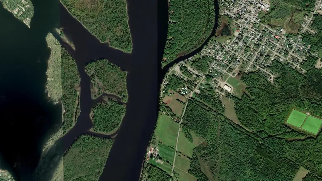 Aerial view of Halte VR - Escale sur la Rivière and surroundings