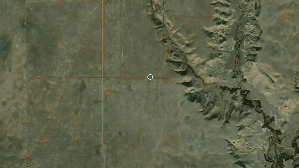Aerial view of The Crossing Resort and surroundings
