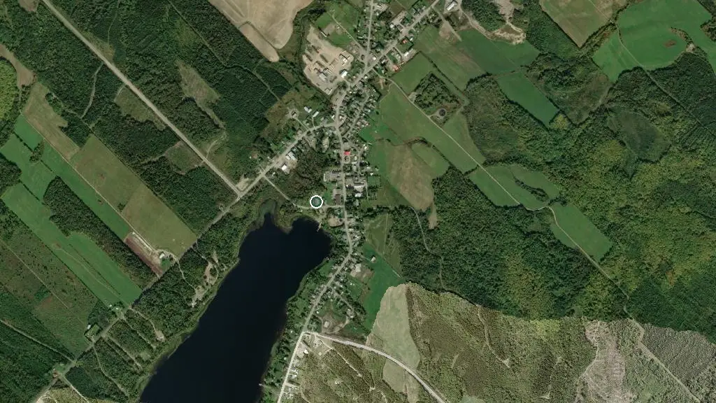 Aerial view of Camping Parc Natur'Ailes and surroundings
