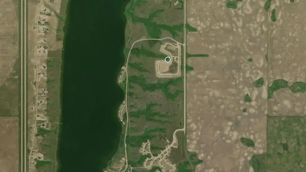 Aerial view of Waterfront Rentals - East Site and surroundings