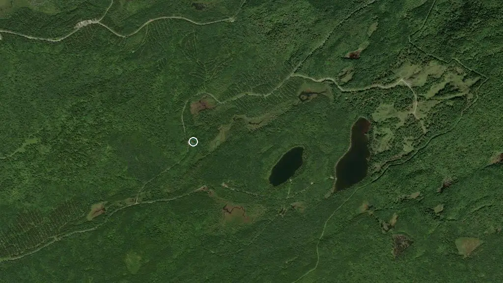 Aerial view of Camping rustique 17 and surroundings