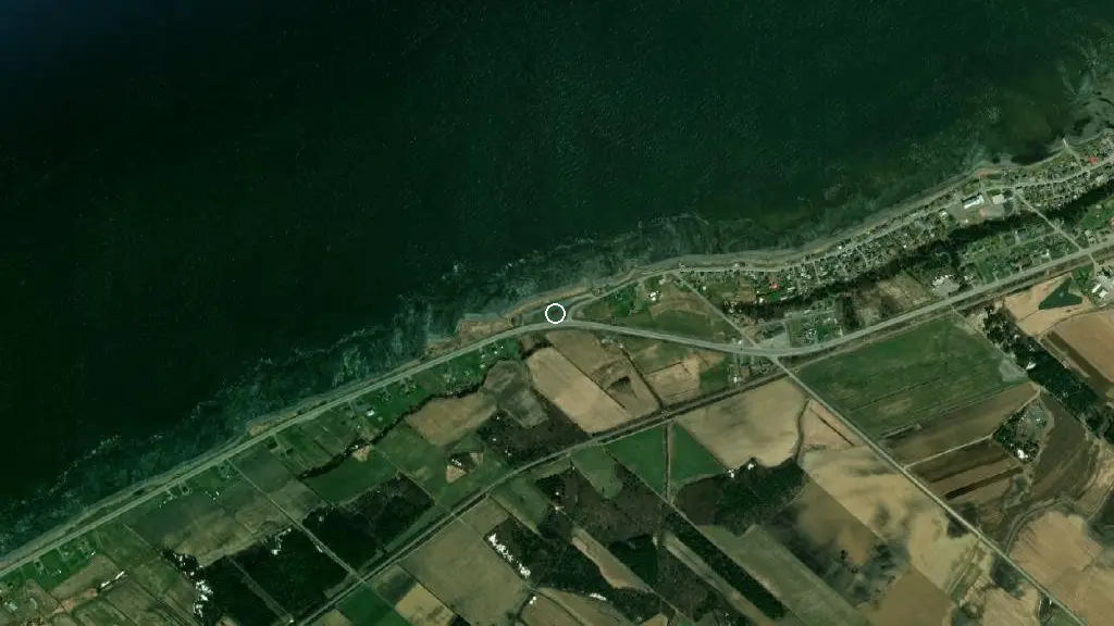 Aerial view of Halte routière caravane 24h and surroundings
