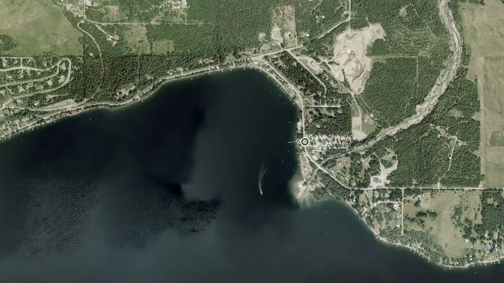 Aerial view of Magna Bay Resort and surroundings