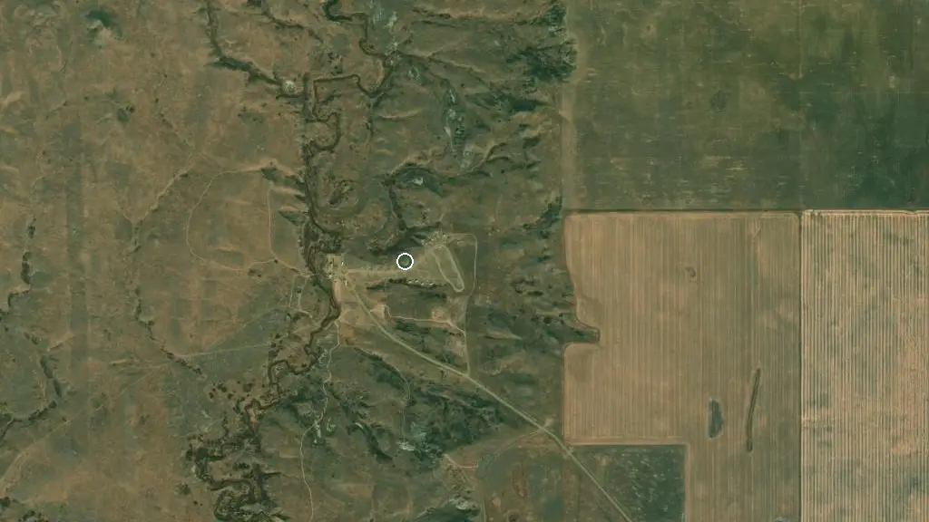 Aerial view of Grasslands - Rock Creek/East Block and surroundings