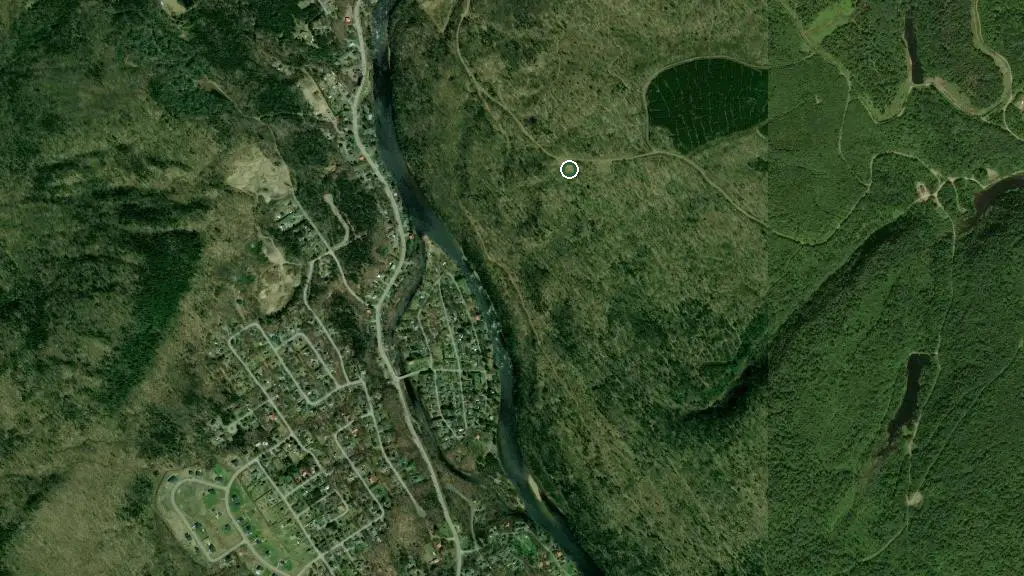 Aerial view of Stationnement and surroundings