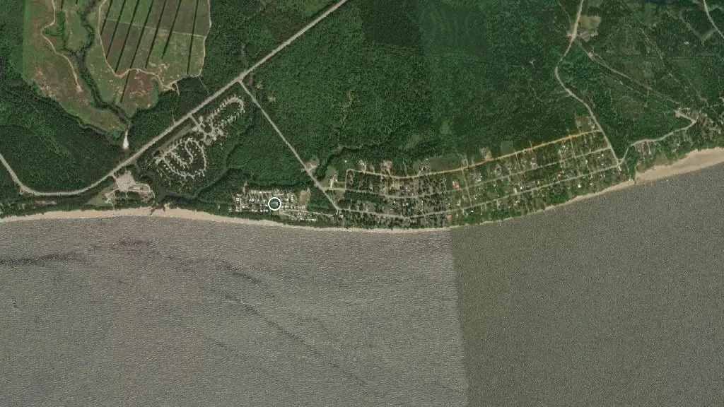 Aerial view of Camping l'Amicale and surroundings