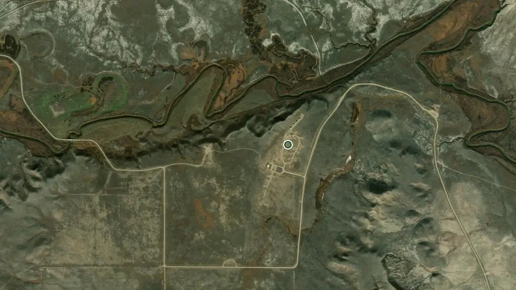 Aerial view of Grasslands - Frenchman Valley/West Block and surroundings
