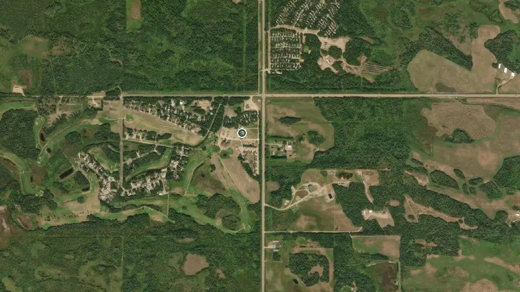 Aerial view of Good Spirit Golf Resort and surroundings