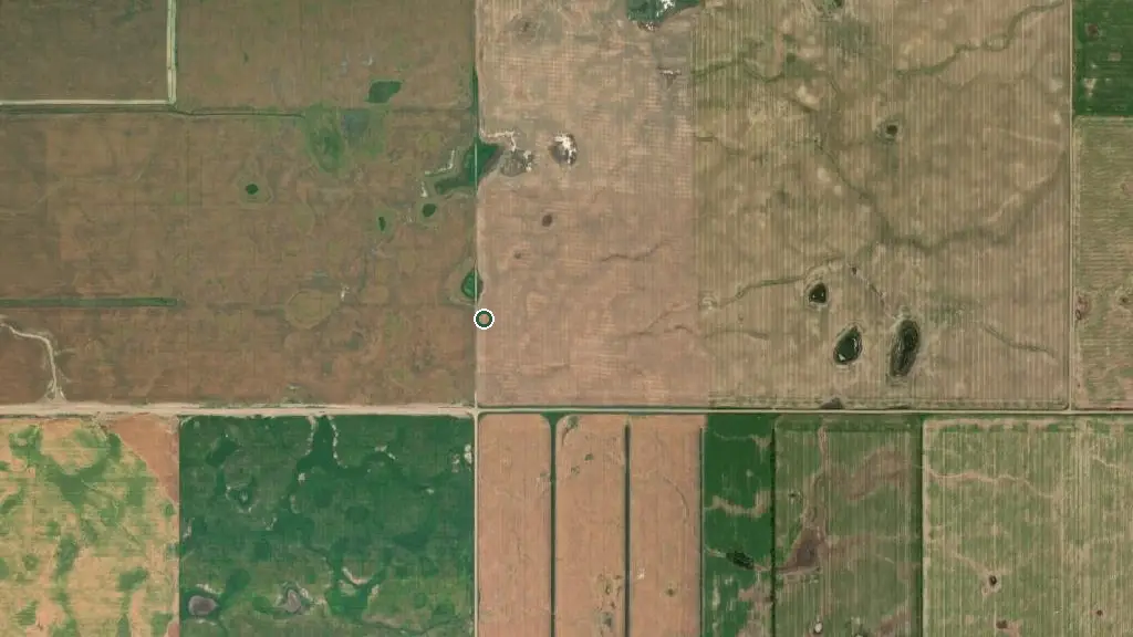 Aerial view of Riverhurst Campground and surroundings