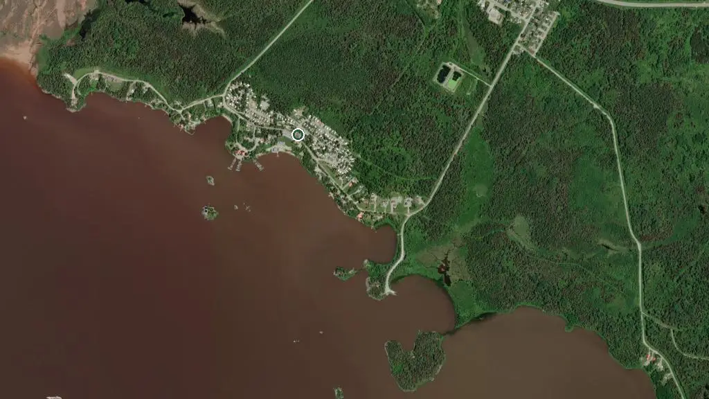 Aerial view of Camping Bon Vent and surroundings
