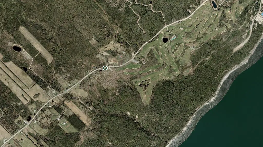Aerial view of Camping Des 'rables and surroundings