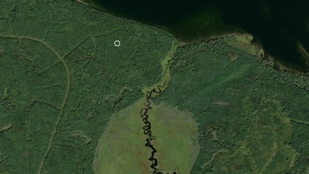 Aerial view of Delaronde Resort and surroundings