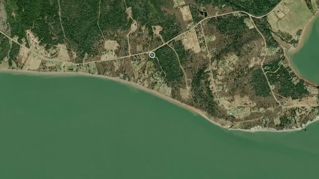 Aerial view of Glooscap Campground and surroundings