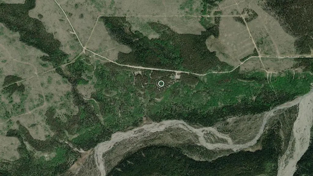 Aerial view of Trappers Hill Lodges & Campground and surroundings