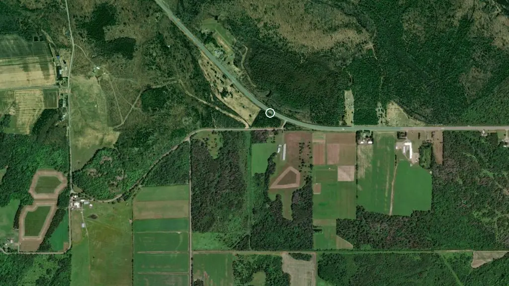 Aerial view of Viking Tent & Trailer Park and surroundings