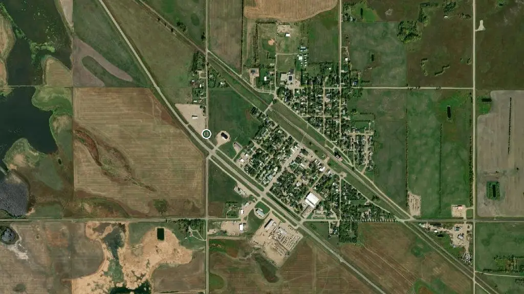 Aerial view of Mainprize Regional Park & Golf Course and surroundings