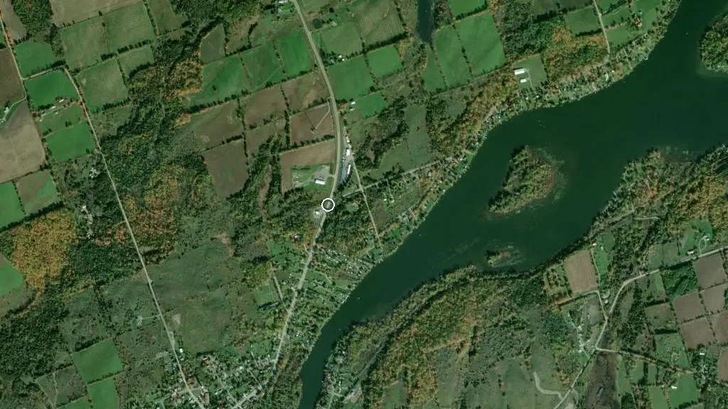 Aerial view of Trentonia Camp and surroundings