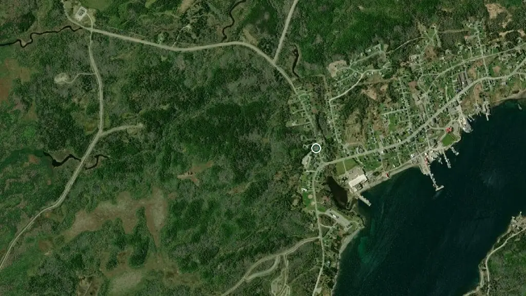 Aerial view of Riverdale RV Park and surroundings