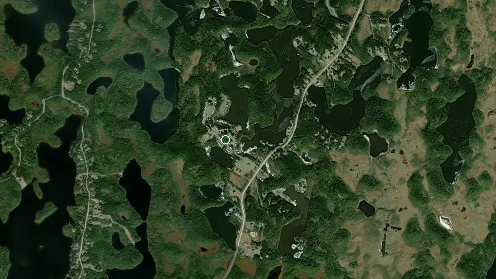 Aerial view of Irish Loop Resort Ltd and surroundings