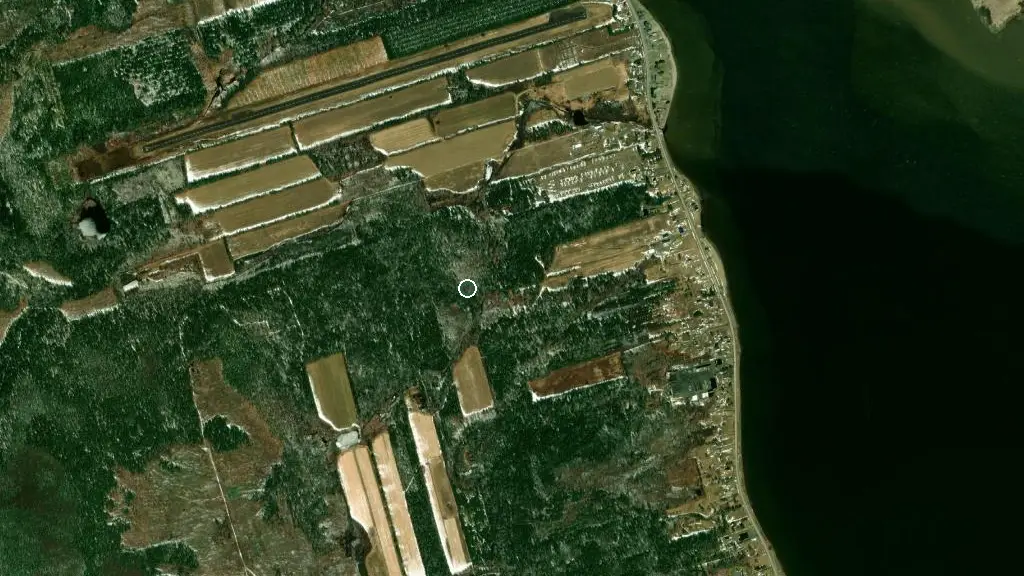 Aerial view of Camping Dt and surroundings