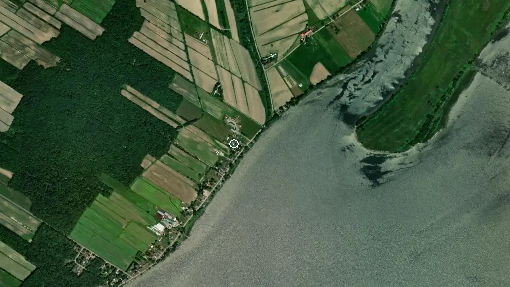 Aerial view of Camping et hébergement MJM and surroundings