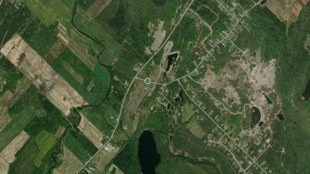 Aerial view of Camping Saint-Modeste and surroundings
