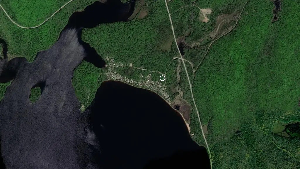 Aerial view of Camping Lac d'Argent and surroundings