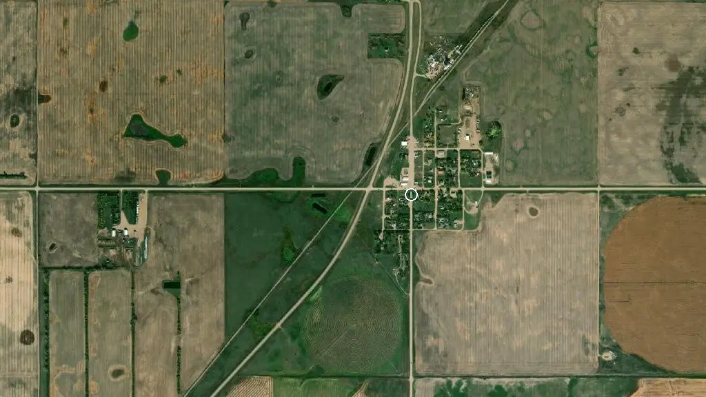 Aerial view of Hitchcock's Hideaway and surroundings